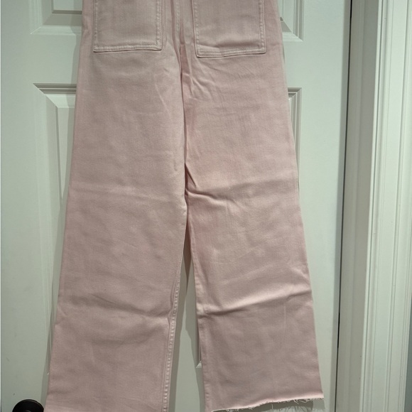Avara Pink Flare Wide Leg Jeans - Picture 3 of 8